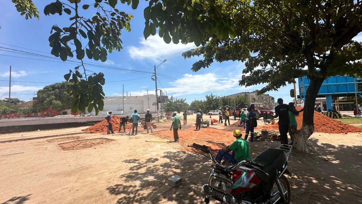 O Conselho Municipal, arrancou com o processo de tapamentos de buracos