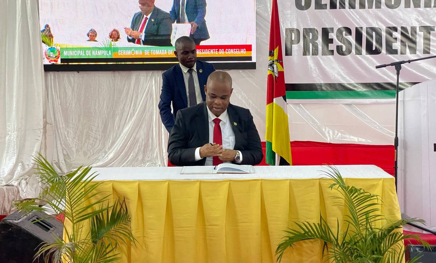 Tomada de Posse do novo Presidente do CMCNampula Luís Madubula Giquira