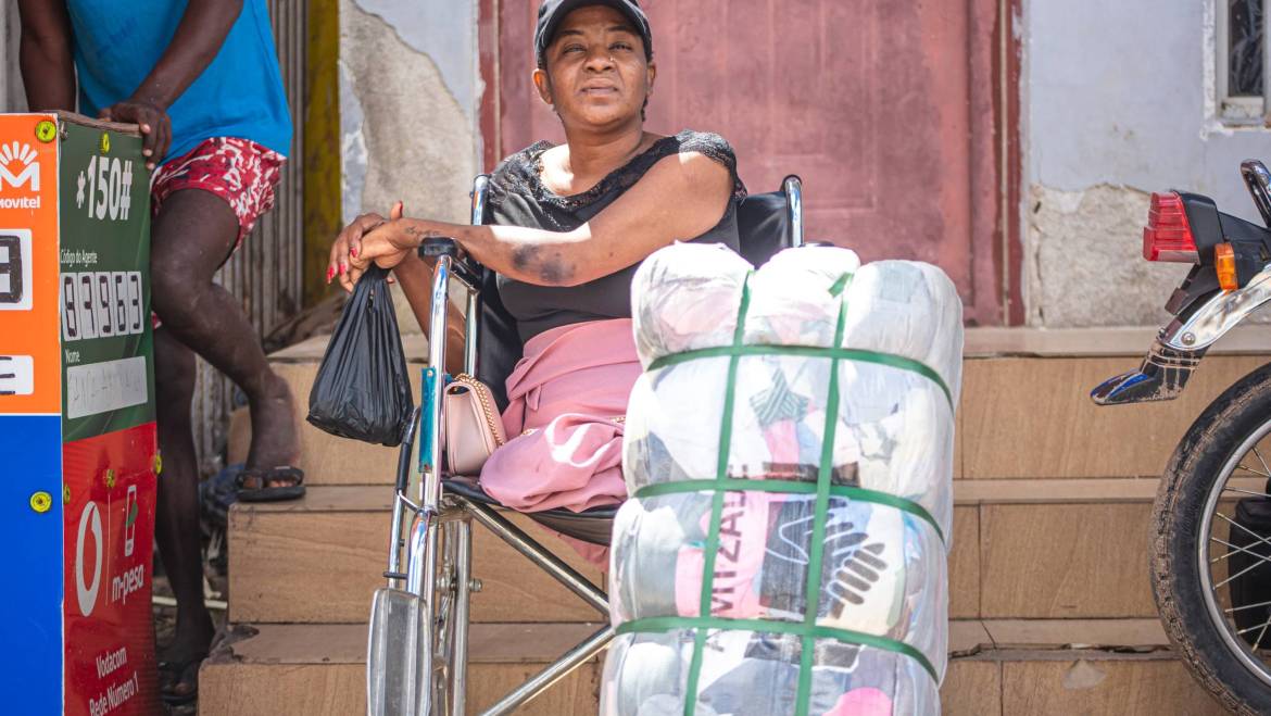 Conselho Municipal de Nampula Solidário, apoia dona Laura Pedro